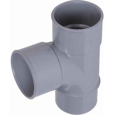 Nicoll – Raccord d'évacuation PVC en L 87°30 – Diamètre 100 mm – À coller – Pour systèmes d'évacuation – Résistant aux eaux usées