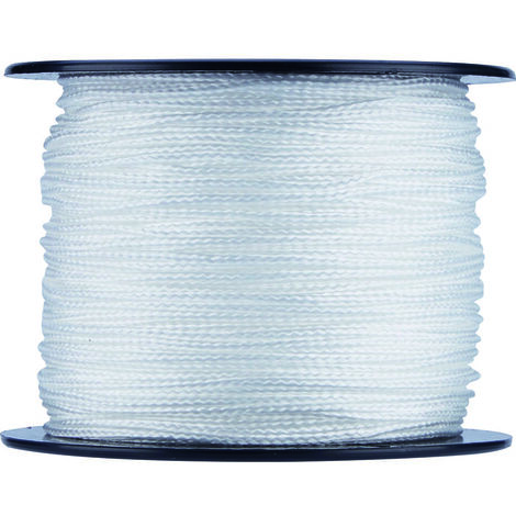 Bobine de tresse polypropylène 1,5 mm – Longueur 100 m – Flottante et imputrescible – Résistante aux U.V. pour usage extérieur – Outibat