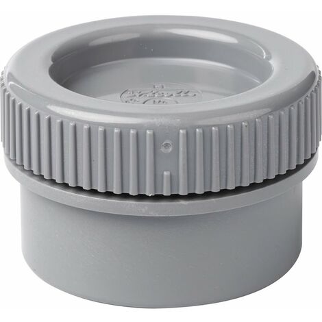 Girpi – Bouchon de dégorgement en PVC 63 – Trappe de visite – Longueur 63mm – Pour canalisations et évacuations d'eau