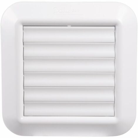 Grille carrée - pour façade couleur blanche - Nicoll