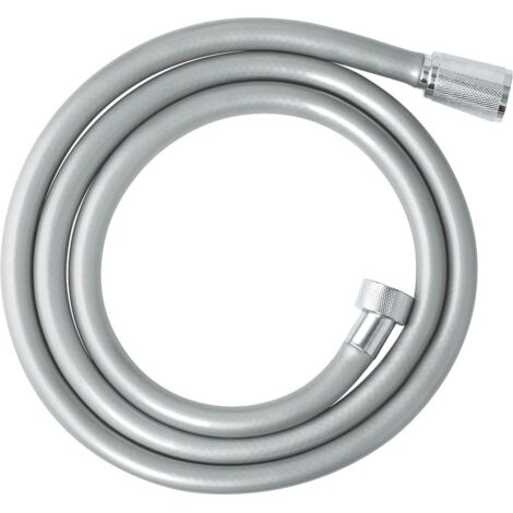 Grohe – Flexible de douche 150 cm en chrome – Système anti-torsion – Résistant à 5 bars et 70 °C – Connexion G 1/2'' x 1/2'' – 28409002
