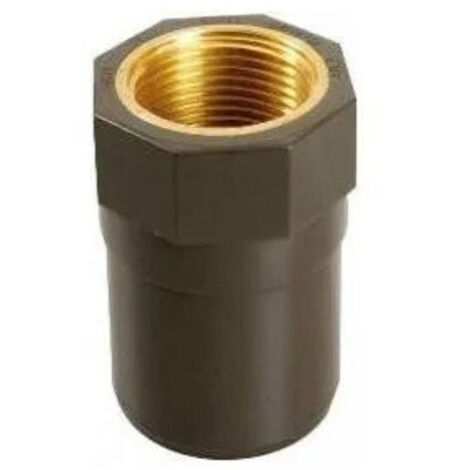 Manchon taraudé femelle laiton/PVC HTA 1521 X 20/25 (1/3)