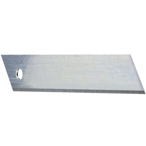 Lames de cutter sécables 25 mm – Acier – Boîte de 10 pièces – Coupe nette pour travaux de découpe précise – Outibat