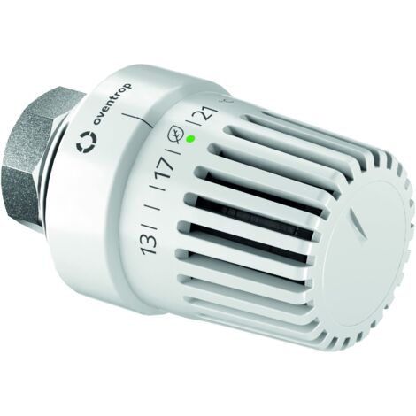 Oventrop – Tête thermostatique Uni LRH – Droit – Raccord M30 x 1,5 – Plage de réglage 7-28 °C – Éco-responsable et durable