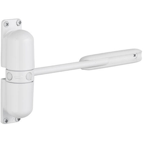 Thirard – Ferme-porte automatique pour porte légère – Force de fermeture 1154 – Charge max 30kg – Angle d'ouverture 90° – Corps en alliage
