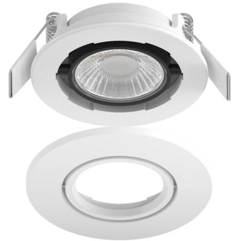 Spot encastré LED orientable - Edos - ARIC - 6W - Blanc