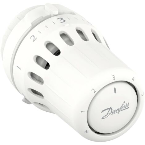 Danfoss – Tête thermostatique de radiateur avec bulbe incorporé – Raccordement RA – Réglage antigel – Conception moderne et conviviale