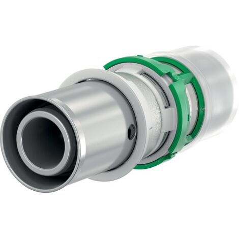 Comap – Raccord multicouche 20 x 2 mm – Pour tube PER 16 x 1,5 mm – Système à sertir avec bague Visu-Control – Faible perte de charge