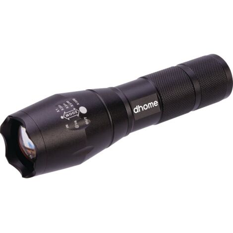 Lampe torche - Dhome - 300 lm - 7000 K - IP44 - 5 modes (1/4)