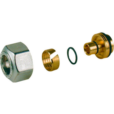 Raccord à compression pour tube multicouche - Giacomini - 16 x 2