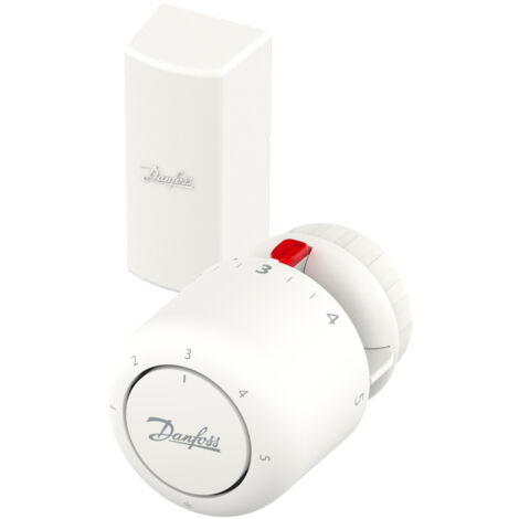 Danfoss – Tête thermostatique de radiateur avec sonde – Raccordement RA – Tube capillaire 0-2mm – Précision de régulation CA 0,2 K (1/5)