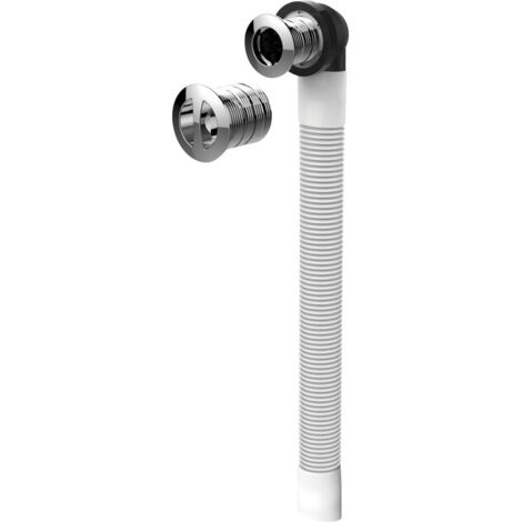 Valentin – Bonde de lavabo trop plein universel 330mm – Diamètre enjoliveur 24-35mm – Installation facile – Garantie 10 ans