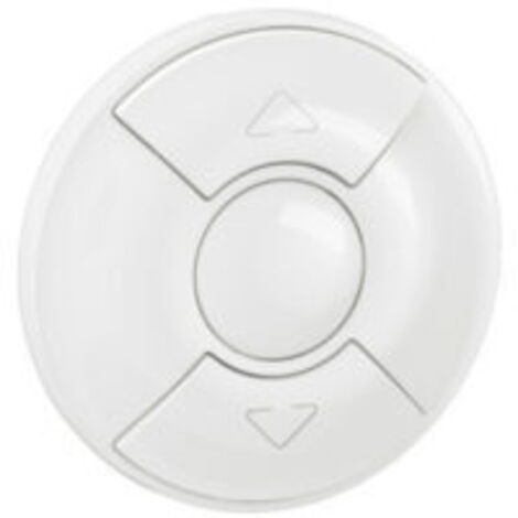 Enjoliveur commande volets roulants Céliane Legrand Finition: Blanc (1/4)