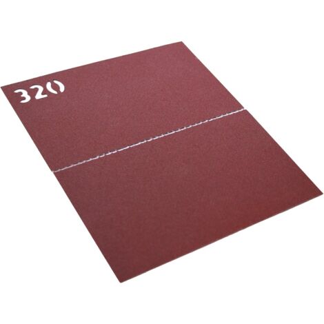 Feuille abrasive double face - 7988 Siastrong - SIA - Grain 320 (1/4)