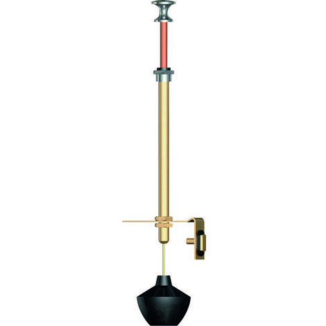 Watts – Mécanisme de chasse d'eau à boule – Simple débit – Compatible réservoirs Ideal Standard – Économie d'eau et étanchéité parfaite