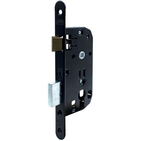 Serrure de sûreté à larder NF QC série 4130 QC axe à 40 mm têtière inox à cylindre - Tesa securité (1/3)