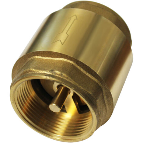 Clapet de retenue toutes positions Laiton PN25 Femelle / Femelle 3/8"(12/17) - Sferaco