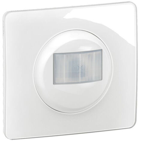 détecteur mural - 2 fils - sans neutre - complet - blanc - legrand cb9050 (1/2)