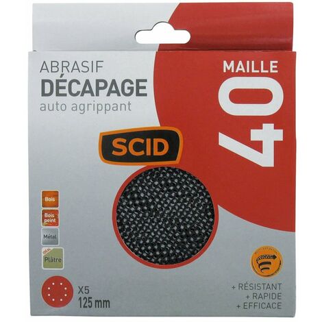 DISQUE MAILLE D125MM G40X5 SCID 243610 (1/2)