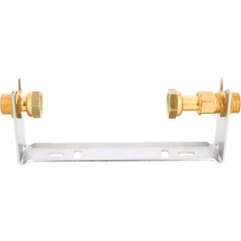 Rail support compteur - SFERACO - DN 3/4' - Equipé d'une douille fixe et d'une douille coulissante