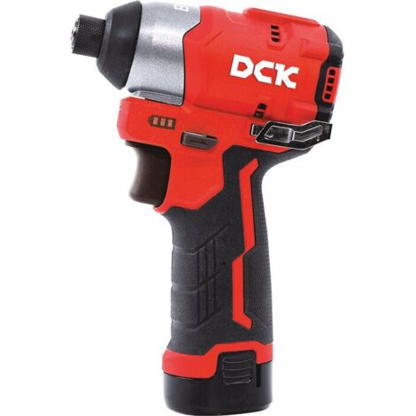 Visseuse à chocs sans fil 12V – Moteur Brushless – Couple 140Nm – Vitesse 0-3300 tr/min – Éclairage LED pour espaces confinés – DCK (1/4)