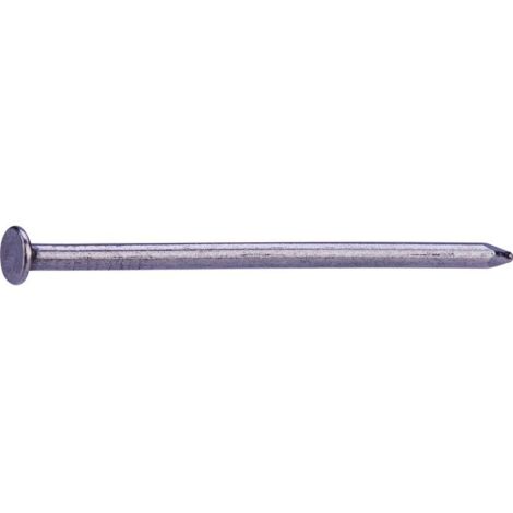 Pointe tête plate acier - Fixpro - 2,5 x 50 mm - 50 pces (1/2)