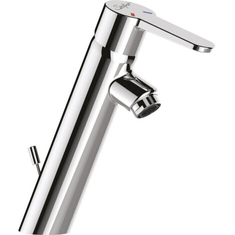 Mitigeur de lavabo - SANIFIRST - Hoptim' - Manette pleine - Avec vidage (1/2)