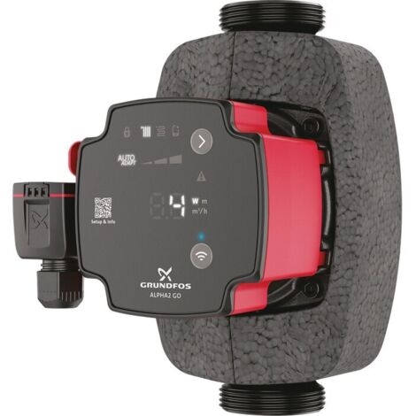 Circulateur - Alpha2 GO 15-75 - GRUNDFOS - Entraxe 130 mm - 1'