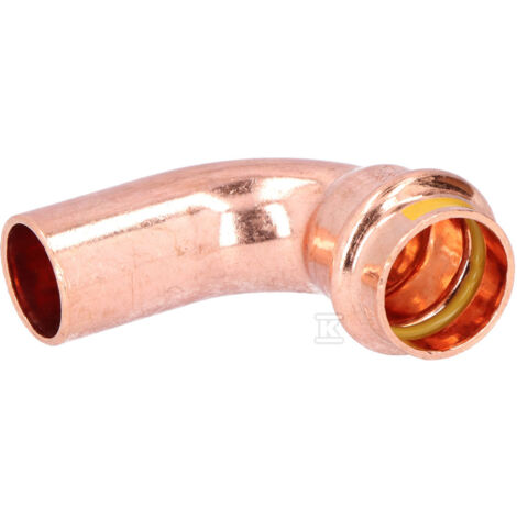 Coude cuivre gaz 90° - CONEX BÄNNINGER - MFdiamètre22mm - A sertir (1/3)