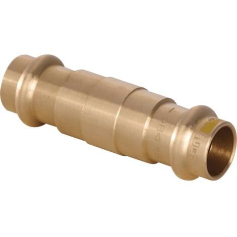 Manchon coulissant cuivre gaz - CONEX BÄNNINGER - FFdiamètre14mm - A sertir (1/3)