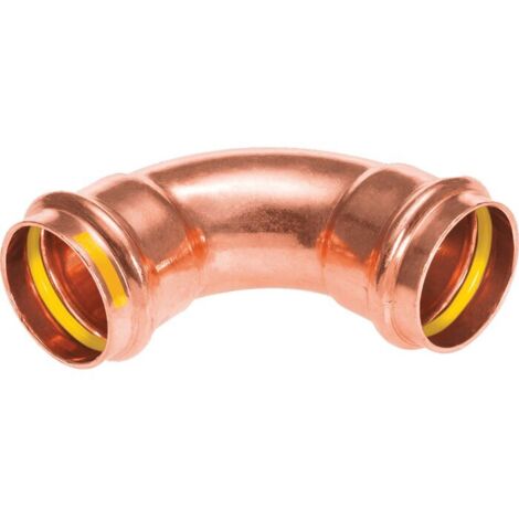 Coude cuivre gaz - CONEX BÄNNINGER - FFdiamètre42mm - A sertir - 90°