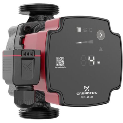 Circulateur ALPHA1 GO 25-60 - GRUNDFOS - Entraxe 130 mm - 1'1/2
