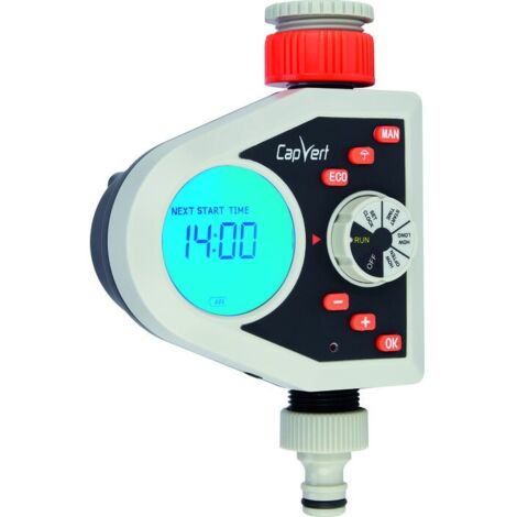 Programmateur D'arrosage électronique Aquasyncro écran Lcd 1 Sorite - Capvert (1/10)