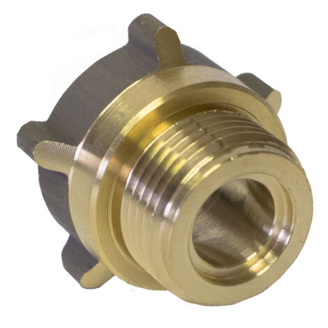 Gurtner – Raccord gaz b-p fer/fer MF 1p avec joint 20x150 – Écrou bouteille et raccord mâle – 9525