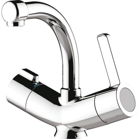 Mitigeur lavabo thermostatique - SANIFIRST - Mastermix - Monotrou - Sans vidage (1/2)