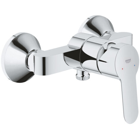 Mitigeur de douche encastré mural monocommande – Entraxe 150mm – Finition chrome – Cartouche céramique GROHE Long-Life – Économie d'eau