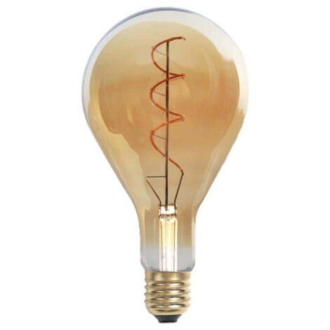 Ampoule LED poire à filament déco - Xxcell - E27 - 5 W - 380 lm - 2100 K - D. 130 mm - Ambrée (1/2)