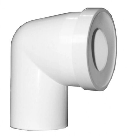 Regiplast – Pipe courte mâle PVC 100mm – Longueur 130mm – Raccord femelle-mâle pour systèmes de plomberie – Joint EPDM démontable (1/2)