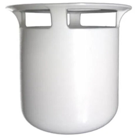 Valentin – Bonde de douche 90mm – Tasse amovible pour évacuation efficace – Hauteur 74mm – Évite remontées d'odeur et retient cheveux (1/4)