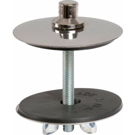 Ecolands – Cache-trou en inox 46 mm – Finition élégante pour intérieur et extérieur – Accessoire pour masquer imperfections – Acier inoxydable durable (1/2)