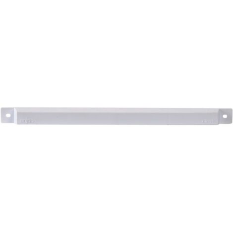 Anjos Ventilation – Capuchon de façade blanc pour VMC – Débit d'air 30 m³/h – Auto-réglable – Longueur 295 mm – Épaisseur 17 mm – Hauteur 25 mm - CAVM30
