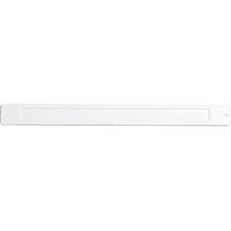 Anjos Ventilation – Plaque obturation entrée d'air blanc 295x27mm – VMC gamme VM15-VM30 – 155