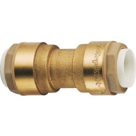Raccord rapide femelle-femelle en laiton anti-dézincification – Diamètre 12 mm – Droit pour étanchéité parfaite – Sachet 1 unité – Itap