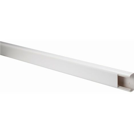 Legrand – Goulotte 1 compartiment 35 x 80 mm – Couvercle 65 mm – DLP monobloc pour gestion câbles – IP 40, IK 07 – Installation facile