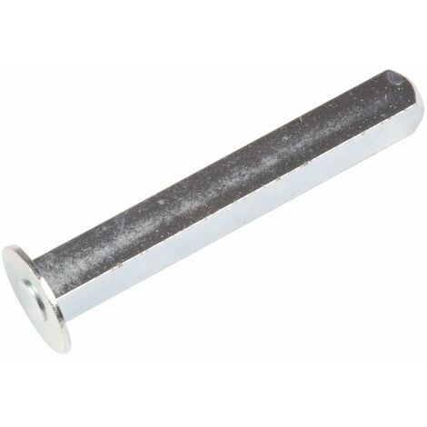 Carré poignée de porte à arrêt - 7 x 58 mm - Vachette