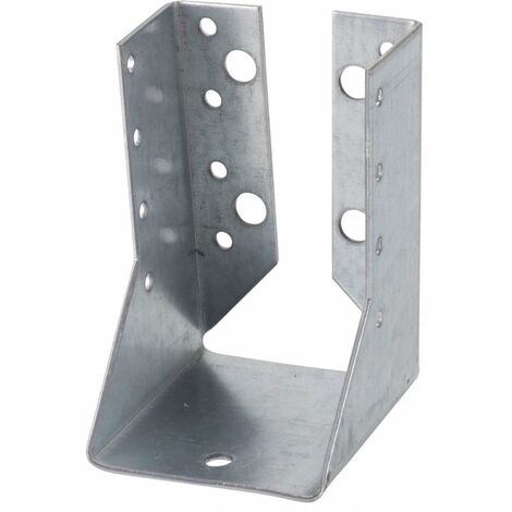 Sabot de solive aile intérieure 100 mm x 60 mm – Acier galvanisé – Résistance à la corrosion – Fixation solide pour bois dur – Alberts