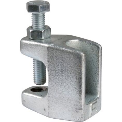 Flamco – Pince pour profilé KCK sur ipn – Montage sans perçage ni soudure – Réglage vertical – Boulon à serrer à la main