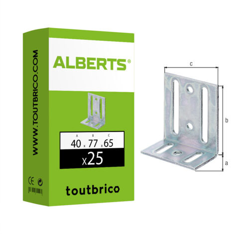 Équerre réglable double - Alberts