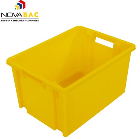 Bac jaune multi-usages - 30 L - Novap
