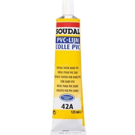 Colle PVC Soudal Tube 125ml
